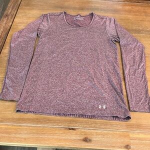 Under Armour Women's Long Sleeve Tee - Maroon